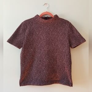 Turtle Neck Boxy Tee